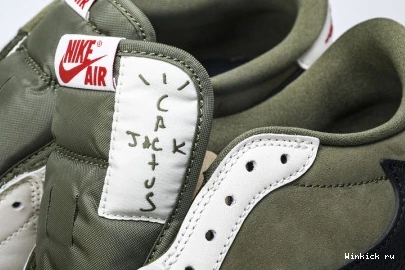 1 Low OLIVE  Jordan x Travis Air Scott 1027